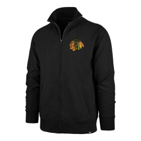 47 Brand Pánská mikina Chicago Blackhawks Core 47 Islington Track Jacket Jet Black Velikost: