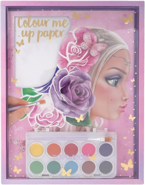 Top model Top model, 3498488, Colour me up paper, kreativní akvarelová sada
