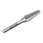 EXTOL INDUSTRIAL 8703785 Fréza karbidová konická zakulacená, 12×28mm, stopka 6mm, sek střední