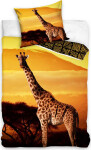 Bavlněné povlečení Žirafa Etno