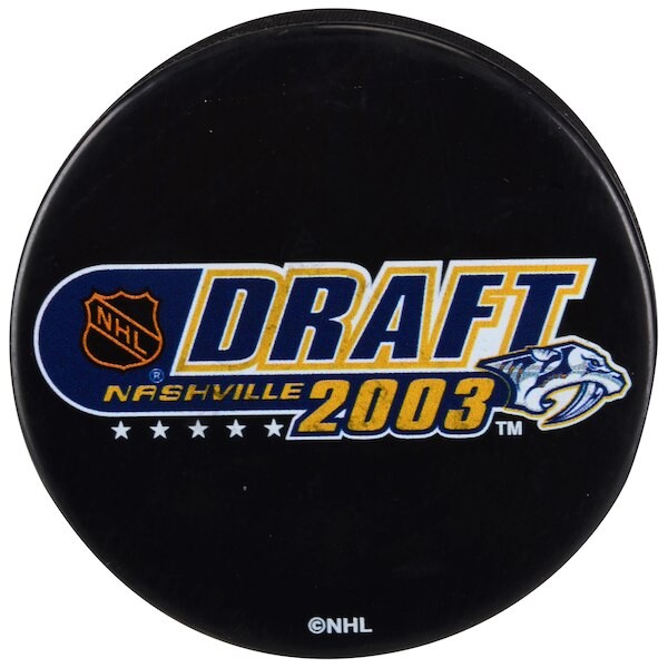 Fanatics Puk 2003 NHL Entry Draft Nashville