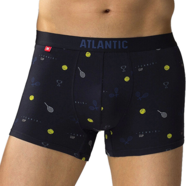 Pánské boxerky 3 pack 050 - Atlantic tmavě modrá L