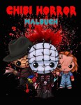 Chibi Horror, antistresové omalovánky, Elizabeth Johnson