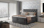 Boxspring Clover Rozměr: 140 x 200 cm, látka: Dora 21