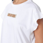 Pinko Tričko Interlock Logo Strass 101609A12H