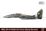 IBG MiG-29 Polish Air Force early service w/ 3D print Models 72903 1:72