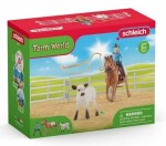 Schleich Farm World 42577 Kovbojská zábava s lasy