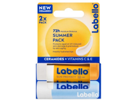 Labello Sun Protect OF 50 + Hydro Care OF 15 Pečující balzám na rty 2 x 4,8 g