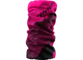 Dynafit Logo Neck Gaiter nákrčník pink glo striped