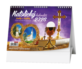 Stolní kalendář 2026 Baloušek - Katolický /kostely a kapličky/