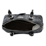 Stylová kufříková kabelka Saskie, černá