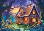 TREFL Puzzle Premium Plus Enchanted Fairy Tales: O perníkové chaloupce