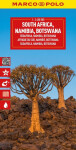 Jižní Afrika, Namibie, Botswana 1:2 400 000 / cestovní mapa MARCO POLO