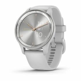 Garmin Vívomove Trend stříbrná / Chytré hodinky / 254 x 346 LCD / BT / ANT+ / 5 ATM (010-02665-03)