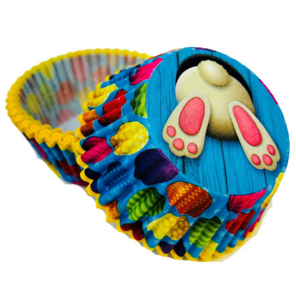 Košíčky papírové Velikonoce, 50 ks, v.30xpr.50 mm