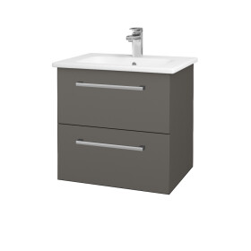 Dřevojas - Umyvadlová skříňka GIO SZZ2 60 - N06 Lava / Úchytka T03 / N06 Lava 202118C