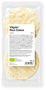 Vilgain Rýžové chlebíčky BIO – jogurt 100 g