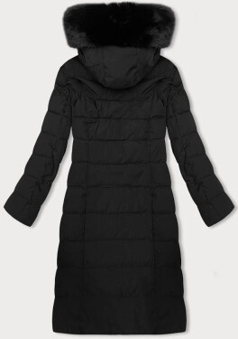 Černá dámská zimní bunda s odepínací kapucí J Style (16M9128-392) odstíny černé L (40)
