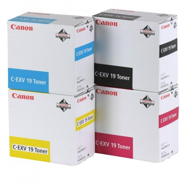 Canon C-EXV19 M, purpurový, 0399B002 - originální toner