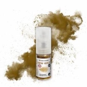 Food Colours Třpytky v rozprašovači New Gold Metallic Dust (5 g)