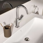 IDEAL STANDARD - Ceralife C Umyvadlová baterie s otočným výtokem a výpustí Click-Clack, chrom BE054AA