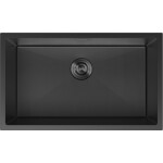 MEXEN - Trixo ocelový dřez 1-bowl 750 x 440 mm, černá HC 6415751000-70HC