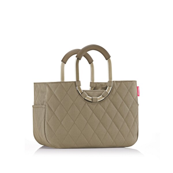 Nákupní taška Reisenthel Loopshopper M Frame Rhombus olive