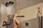 HANSGROHE - Rainfinity Hlavová sprcha 360 s připojením, 1 proud, matná černá 26230670