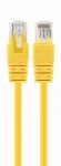 Gembird PP6U-0.25M/Y Patch, cat6 UTP, 25cm, žlutý