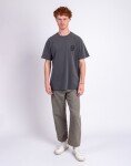 Tričko Carhartt WIP S/S Helix Redux T-Shirt Black garment dyed