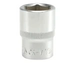 YATO YT-1212 Nástrčný klíč šestihranný 1|2 / Velikost 19 mm / Délka 38 mm / CrV 50BV30 (YT-1212)
