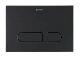 DURAVIT - DuraSystem Ovládání splachování, matná černá WD5001031000