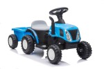 Mamido Dětský elektrický traktor Swift s přívěsem modrý