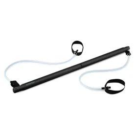 Spokey VARIO BAR / Posilovací tyč s gumou (5905339430786)
