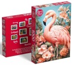 Puzzle Cherry Pazzi 1000 dílků - Plameňák (Think Pink)