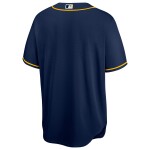 Nike Pánský dres Milwaukee Brewers MLB Replica Alternate Road Velikost: 2XL
