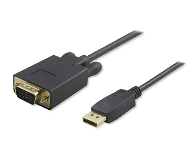 PremiumCord DisplayPort - VGA kabel M/M černá / Kabel DisplayPort / 2 m (kportadk03-02)