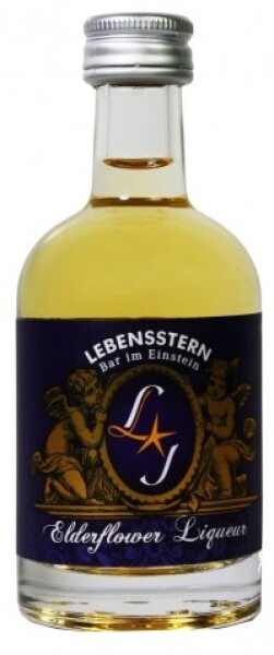 Lebensstern Elderflower Liqueur 22% 0,05 l (holá lahev)