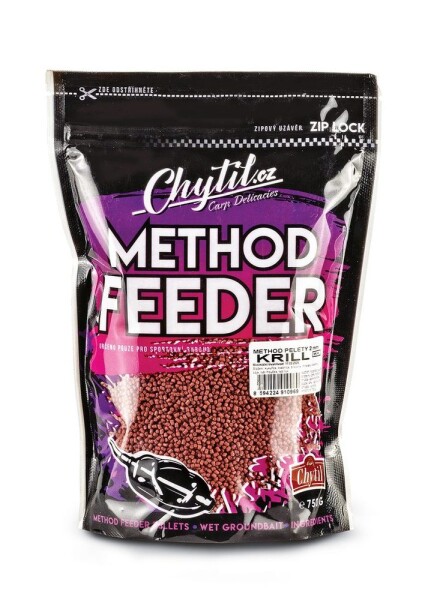 Chytil Method Feeder Pelety 2mm 750g - Krill,Chytil Method Feeder Pelety 2mm 750g - Krill
