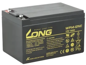 Long WP14-12NE / Olověný akumulátor / 12V / 14Ah / AGM DeepCycle / konektor M5 (PBLO-12V014-F6AD)