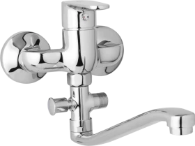 JB Sanitary Nástěnná umyvadlová a sprchová baterie TIRA, rozteč 100 mm, bez příslušenství, S ramínko 250 mm D10 31 20