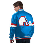 Starter Pánská bunda Quebec Nordiques NHL Vintage Dive Play Varsity Satin Jacket Velikost: L