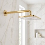 REA - Obdélníková dešťová sprcha JS-032 Gold REA-P0395