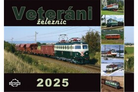 Kalendář 2025 Veteráni železnic - nástěnný