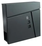 OEM TILES antracit / Poštovní schránka / 370x370x105 mm (524109)