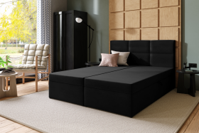 FRONTI Postel SAVIO 180x200 černá