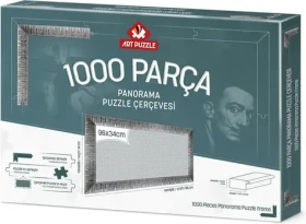 ART PUZZLE 14620 Rám na puzzle 96x34cm stříbrná