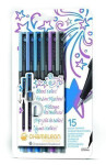 Set Chameleon Fineliner - detailní popisovače, 6ks - studené tóny