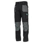 Kalhoty pracovní do pasu BASIC LINE, černé, XL/56, STALCO