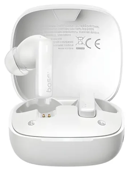 Baseus Bowie E19 Stellar White / Bezdrátová sluchátka / mikrofon / Bluetooth 5.3 (57983124473)